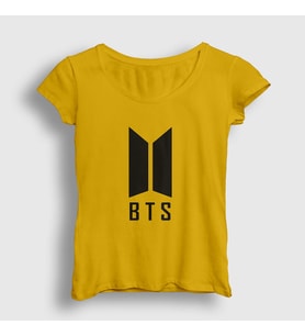 Presmono Kadın Sarı Doors Bts T-Shirt 21993tt (Sarı)