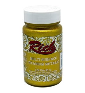 Rich Multi Surface Titanium Metalik Boya 90 cc. 2522 SOM ALTIN 