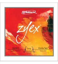 D'Addario DZ410LM Zyex Viyola Tel Seti (Long Scale)  Zyex Sentetik Çekirdek Teknolojisi Bağırsak Tele Yakın Sıcaklık ve Üstün Tonal Projeksiyon