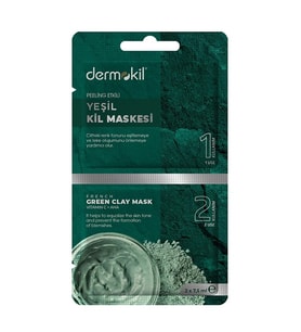 DERMOKİL PEELİNG ETKİLİ YEŞİL KİL MASKESİ