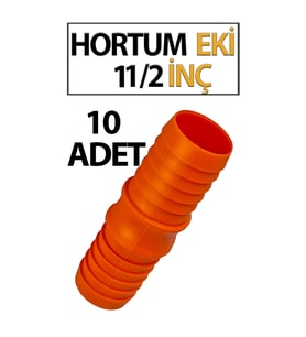 11/2'LİK Hortum Eki 10 Adet