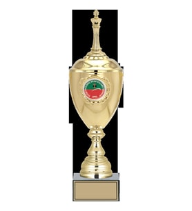 ODAK KUPA - Figürlü Kupalar - Satranç Figürlü Kupalar FG-079 C - 44 cm