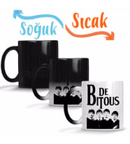 De Bitous The Beatles Sihirli Kupa Bardak Porselen