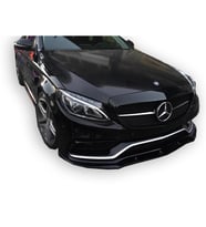 Mercedes C Serisi W205 2015 Sonrası C63 Ön Lip (Plastik)