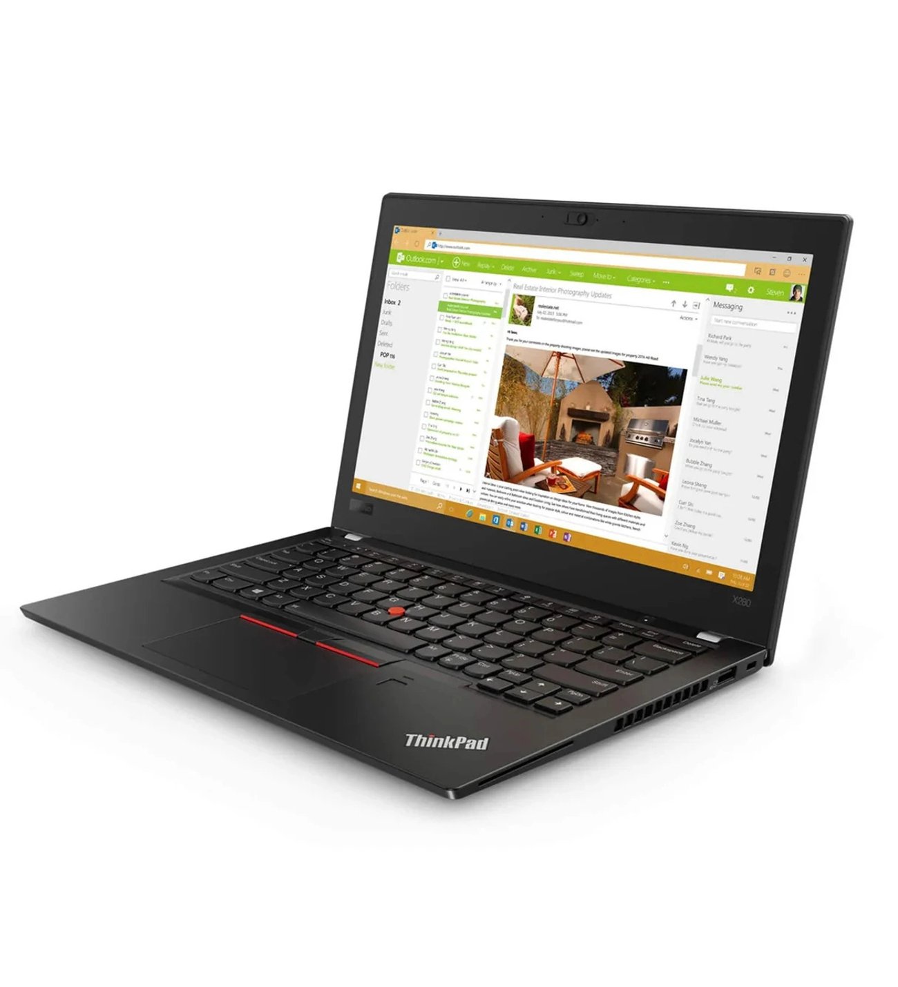 Lenovo Thinkpad X280 Notebook İ5 8250U 8Gb Lpddr4 256Gb M2 Ssd