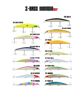 Fujin Z-Bass Minnow 125F 21gr Rapala Maket Balık
