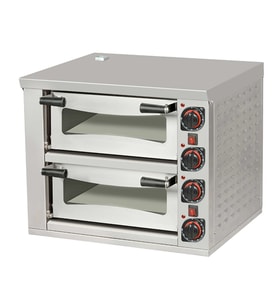 Omake FPZ01.E21 U50 Elektrikli 2 Katlı Pizza Fırını 62x62