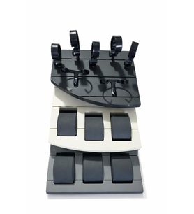 Ahşap Altlıklı Saat Standı 3 Katlı  Saat & Bileklik Sergileme Standı  Vitrin & Masa Üstü Organizer