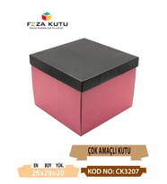 26x26x20 Çok Amaçlı Kutu Karton Kutu Pasta Kutusu (10 Adet)
