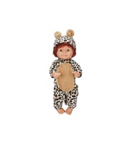 Sunman Bebelou Kostüm Partisi Bebeği 40 Cm - Leopar Kostümlü Bebelou