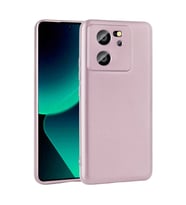 Vendas Xiaomi Mi 13T Uyumlu Premier Soft Serisi Yumuşak Soft Rubber Silikon Kılıf (Rose - Gold)
