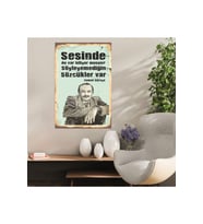 Ahşap Retro Mdf Poster , Komik Sözler , Duvar Yazıları , Manzara ,  Tarih , Edebiyat - Tbl0430