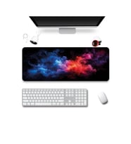 SonicTouch Klavye Mousepad 40x90cm Dikişsiz Pürüzsüz Sıvı Geçirmez Kaymaz Taban Kromatik Sis