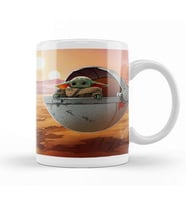 Baby Yoda Star Wars 02 Kupa Bardak Porselen