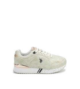 U.S. Polo Assn. A102030058 5F Line 5PR Kadın Klasik Sneaker Bej