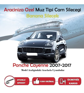 Porsche Cayenne Muz Silecek Takımı 2007-2017