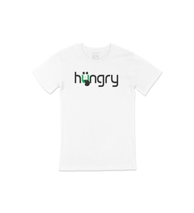 Hungry Tişört (Beyaz)