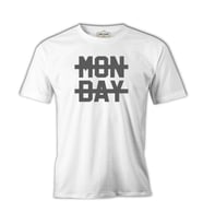 Mon Day Beyaz Erkek Tshirt