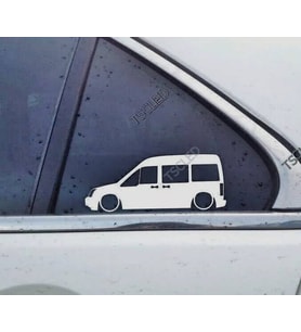 Transit Connect Mk1 Kelebek Cam Oto Sticker 17 CM 2 Adet