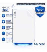 SChitec Lenovo Yoga Tab Plus Uyumlu Arka Yüzey Hidrojel Koruyucu Film