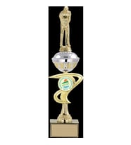 ODAK KUPA - Figürlü Kupalar - Golf Figürlü Kupalar FG-065 C - 45 cm