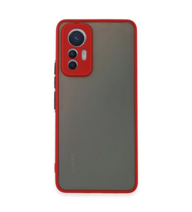 Mi 12 Lite Kılıf Montreal Kapak - Kırmızı