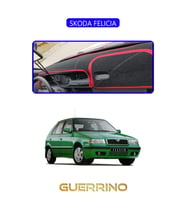 SKODA FELICIATORPİDO KORUMA HALISI MAVİ KENAR