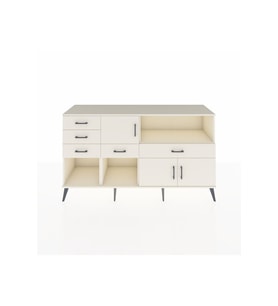 Hyperion Konsol 2 Raflı 5 Çekmeceli 3 Kapaklı 176x44x99 Aytaşı-Aytaşı