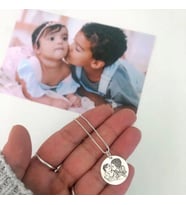 kişiye özel fotoğraflı plaka kolye