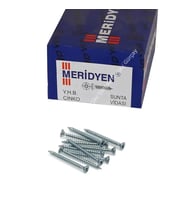 Meridyen Sunta Vidası 3.5x30mm 1000 adet (Gümüş)