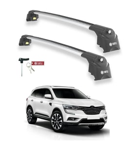 Turtle Renault Koleos 2017-2025 Ara Atkı Air2 Gri