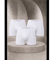 Night Erkek Casual Comfort Günlük 3 Lü Boxer