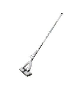 MOP KENDİNDEN SIKMALI PVA SÜNGER MOP - KELEBEK MOP KROM SAP = 110CM + PLASTİK BAŞLIK=135CM (5343)