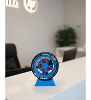 Ofis Dekoru Jant Görünümlü Masa Üstü Aksesuar