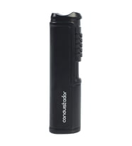 Conquistador Tek Torch Pürmüz Siyah Metal Puro Çakmağı CNQ-036