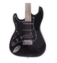 Angel AEG111LH-BK Solak Elektro Gitar (Siyah)  Sol El Kullanımı İçin Özel Strat Model