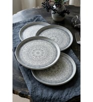 Luna Nordic Pasta Tabağı 22 Cm 4 Adet