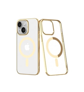 Apple İphone 14 Plus Kılıf Element Magneticsafe Sert Kapak - Gold