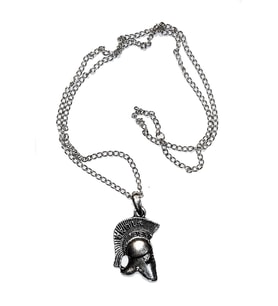 MONİCATİME GERÇEK DESENLİ MİĞFER ERKEK KOLYE  (BÜYÜK BOY METAL)