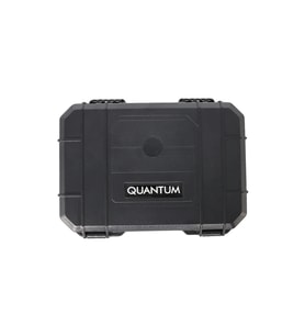 Quantum Seyahat Tipi 25 Taşıma Kulplu Siyah Humidor Puro Kutusu - TRZ3009