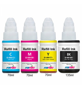 Canon Uyumlu Bitmeyen Kartuş Mürekkebi Forprint PREMIUM REFILL INK 4 RENK