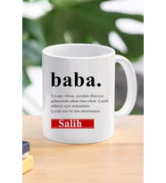 Baba özel tasarım kupa bardak