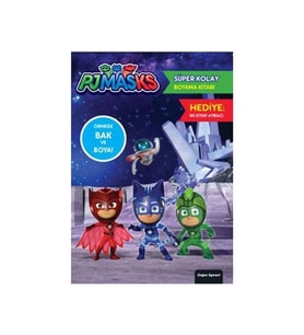 Pjmasks Süper Kolay Boyama Kitabı Doğan Egmont Komisyon Doğan Egmont Yayıncılık