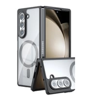 Samsung Galaxy Z Fold 5 Kılıf Blur Fold Magsafe Kapak - Siyah