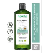 Agarta Yağlı Saçlar Için Arındırıcı Tuzsuz Şampuan 400 ml