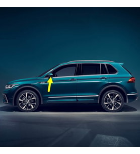 VW Tiguan 2021-2023 Sol Dış Dikiz Ayna Sinyal Lambası 5NA949101A