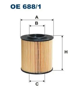 FILTRON OE6881 Yag Filtresi 03P115466 03P115562
