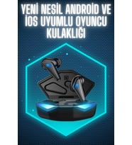 Wireless Gaming Kulaklık Mikrofonlu Bluetooth Oyuncu Kulaklığı