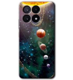 Poco x6 Pro Kılıf HD Desen Baskılı Kılıf - Cosmos