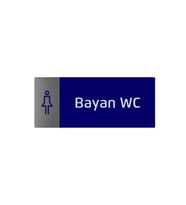 Dekoratif Wc Yönlendirme Tabelası
